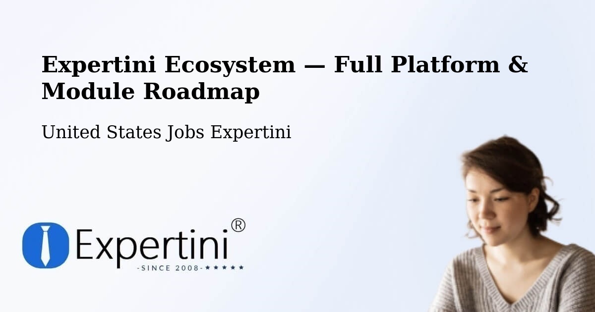 Expertini Ecosystem — Full Platform & Module Roadmap – Triangle
