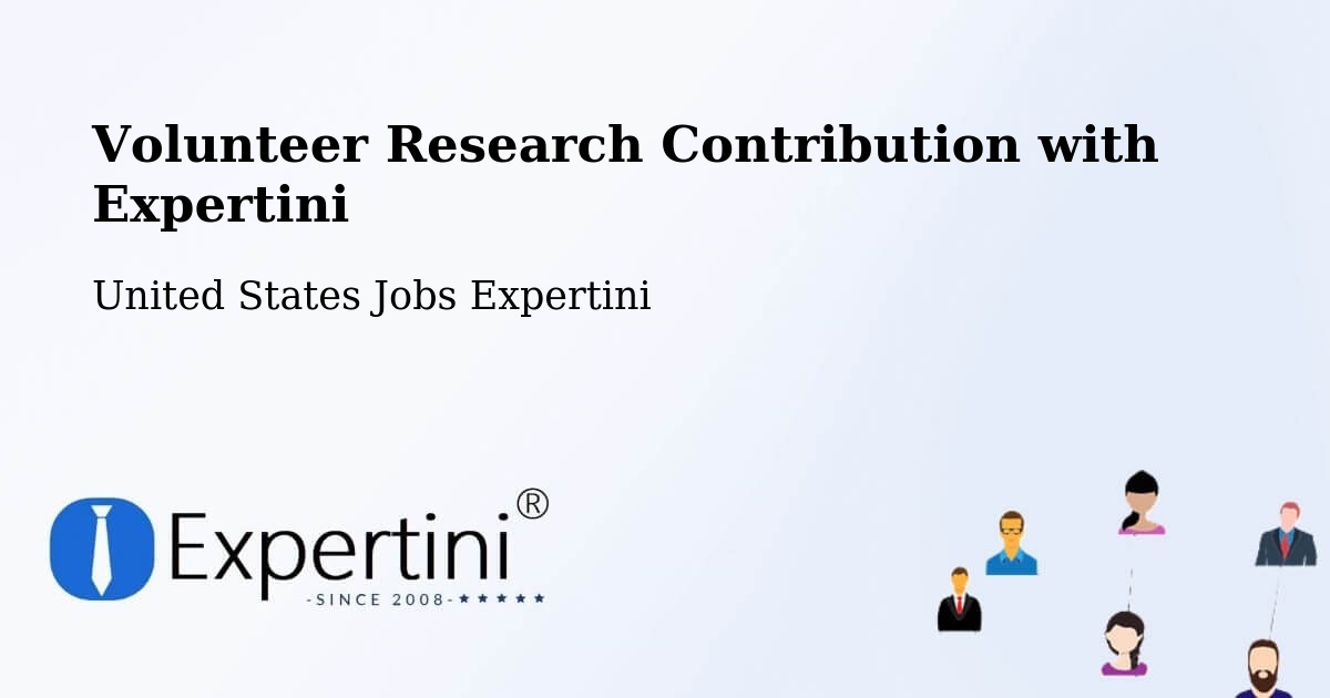 Volunteer Research Contribution Program – Triangle - United States Jobs Expertini